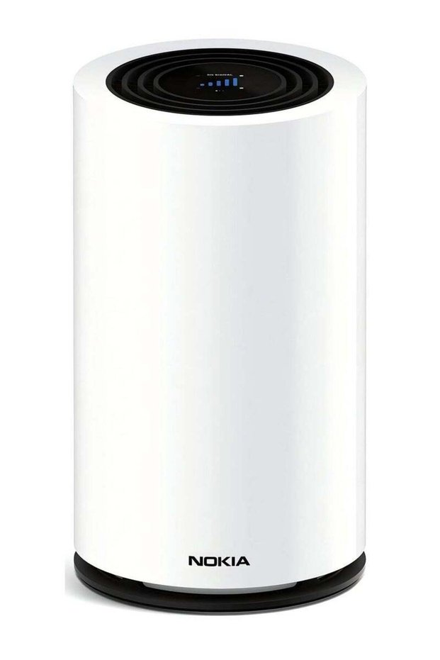 NOKIA FastMile Gateway 3, Touch Screen 5G Wireless Modem Router 3.8Gbps Wi-Fi 6 AX3600 Unlock white