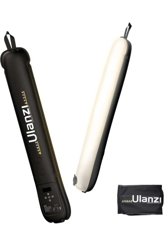 UA12 Bi-Color Inflatable Tube Light, Foldable LED Video Light for Photography, 2700K-6500K, 1