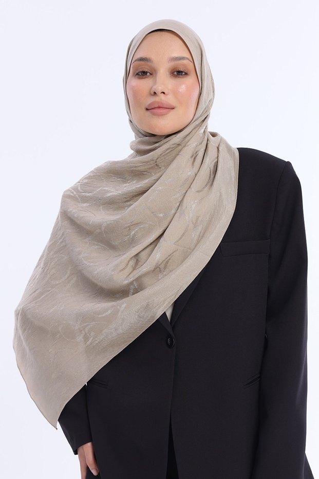 Alia Shawl - Vo Roma Pattern - Beige