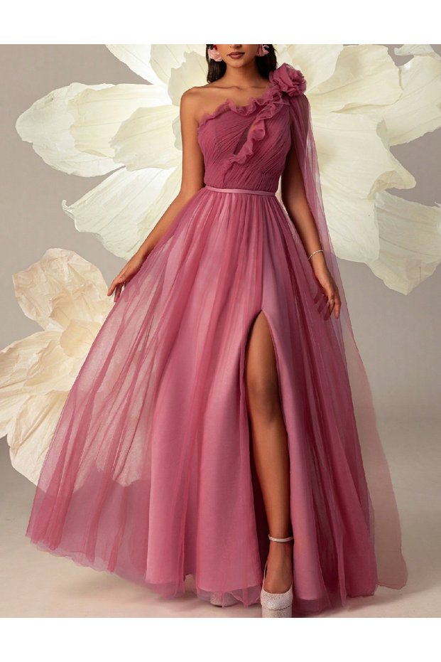 Rochie lunga, Roz