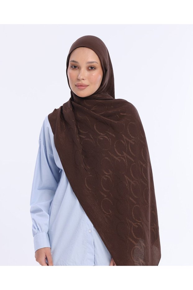 Alia Shawl - Vo Roma Pattern - Brown