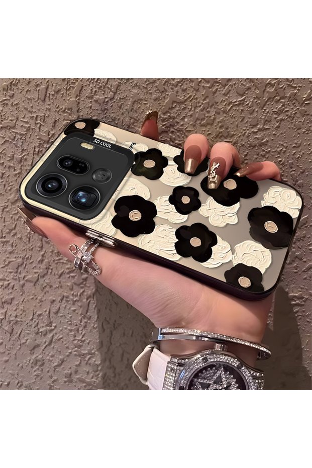 Oppo Find X9 Pro 5g Compatible Oil Painting Style Floral Printed Case, Long-Lasting, Elegant