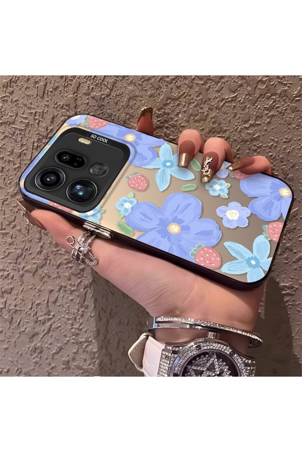 Oppo Find X9 Pro 5g Compatible Floral Strawberry Mix Patterned Case, Protective, Daily Use