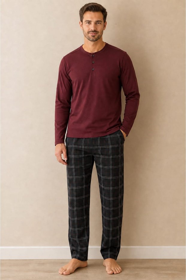 Men's 6118 100% cotton pajama set