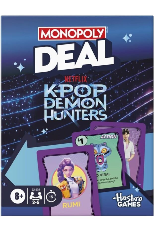 Monopoly Deal: KPop Demon Hunters Card Game