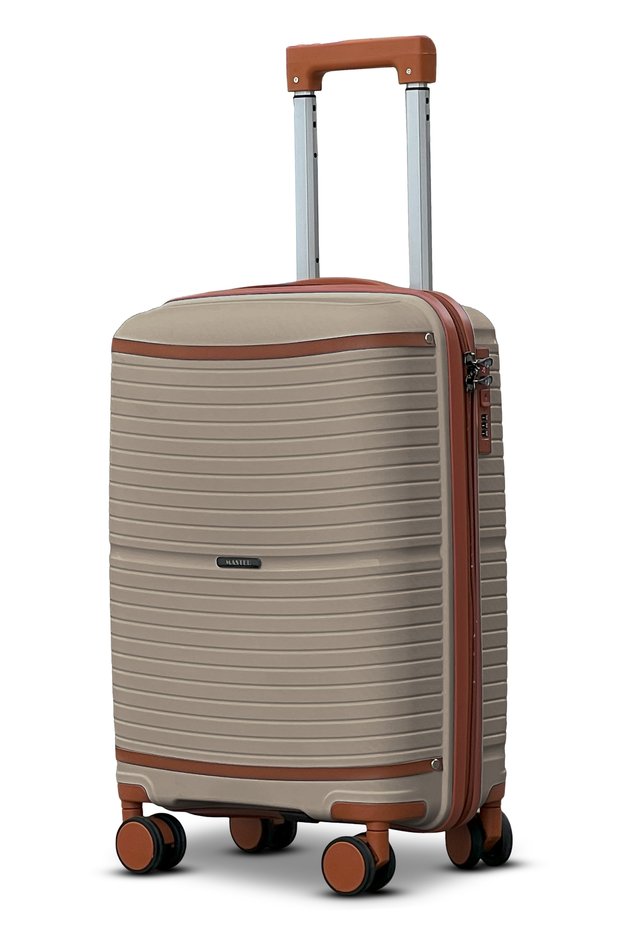 Hard Shell Unbreakable Expandable PP 20 Inch (7-10kg) Luggage, Lightweight, Secured Lock Suitcase