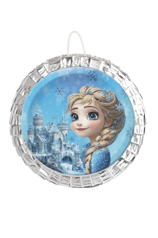 Blue Snow Princess Themed Party Pinyata
