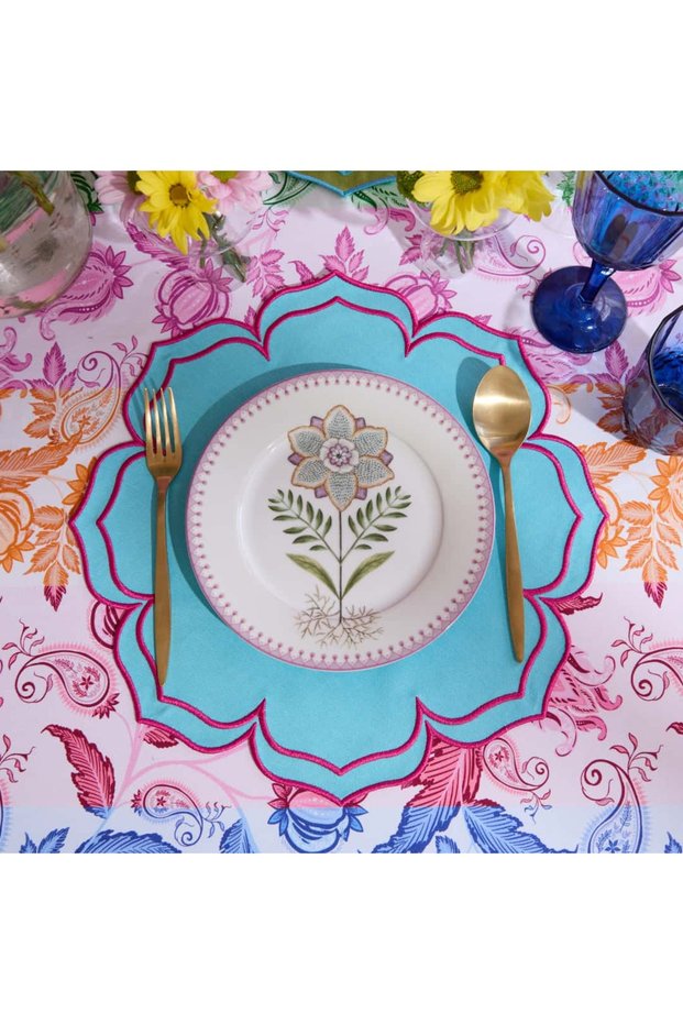 Blue Fiona American Service Set 2 Pieces