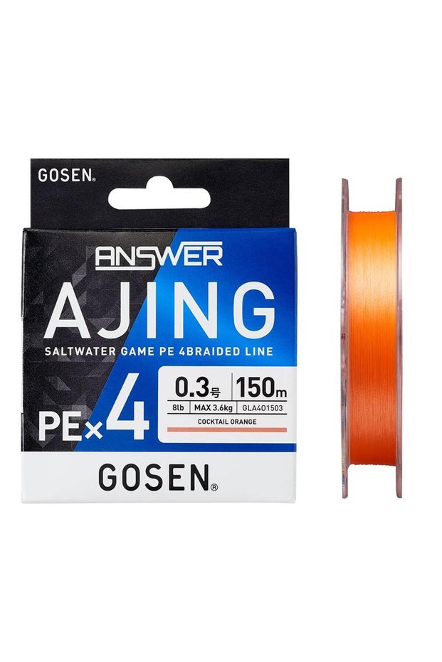 Answer Ajing Pe X 4 150m Aji Fishing Line 0.25 Pe