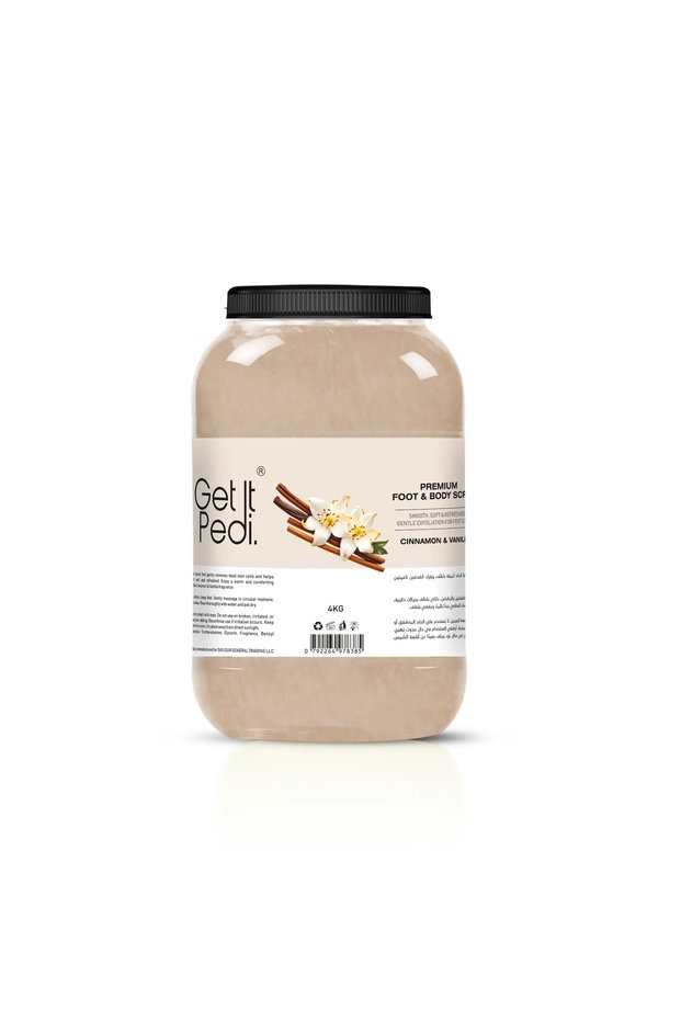Premium Cinnamon & Vanilla Foot & Body Scrub 4KG