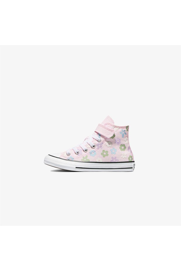 Chuck Taylor All Star Kids' Floral Patterned Pink Sneakers