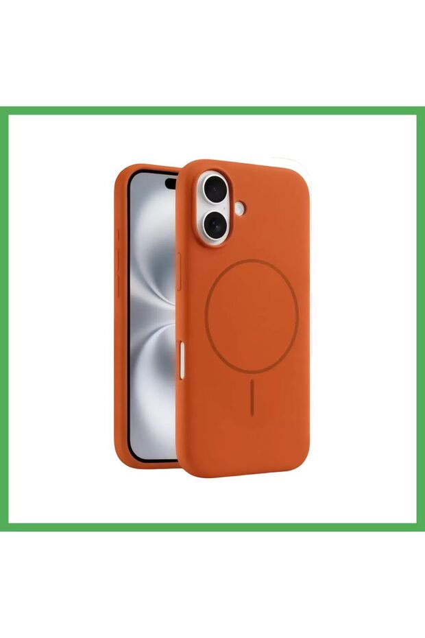Joko iPhone 16 Compatible Case Jully Magsafe Cover - Orange Bezoss