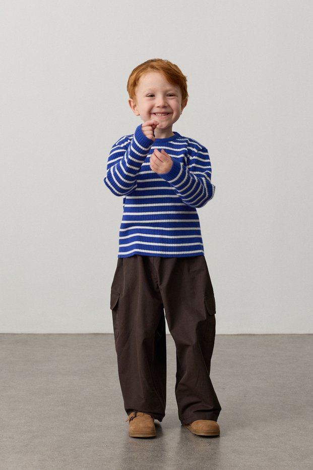 Striped Soft Sweater Saks