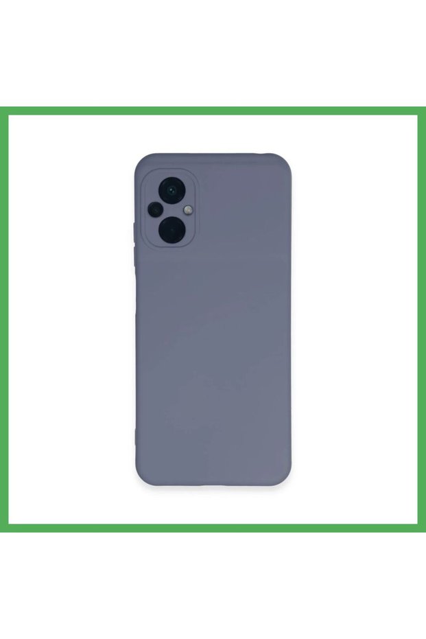 Poco M5 Compatible Case Nano Velvet Silicone - Gray Bezoss