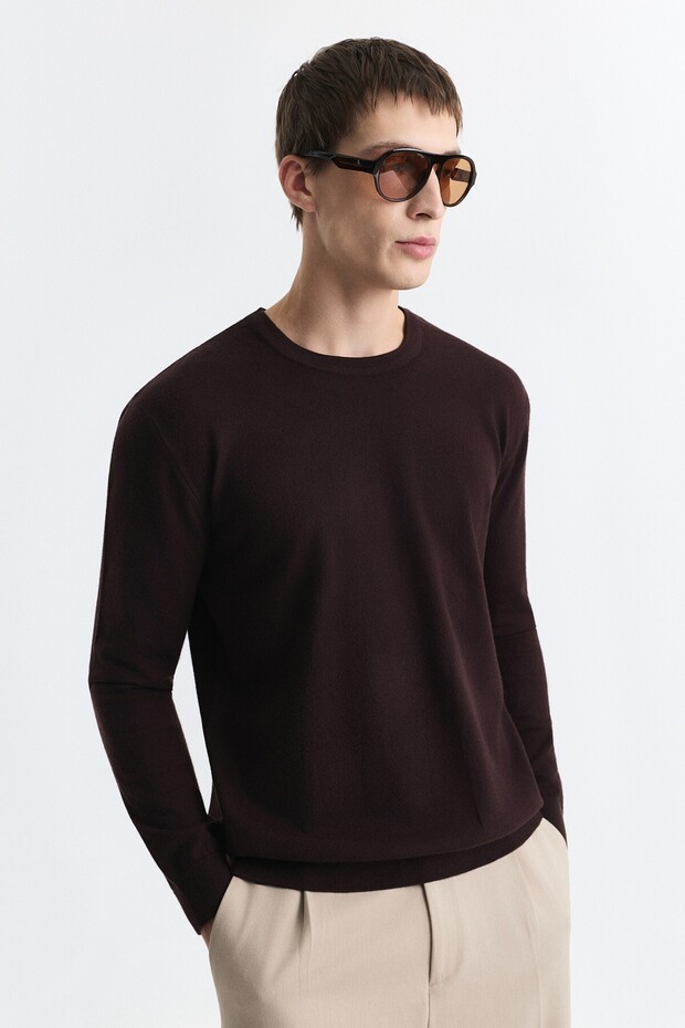 Relax Fit Basic Knitwear Sweater
