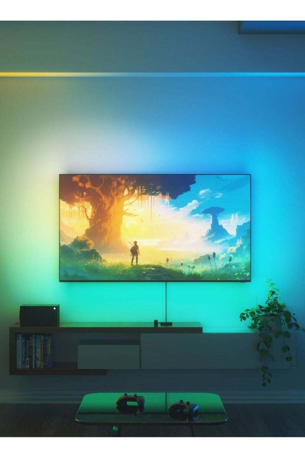 LED Lightstrip 5.2M Kit, 4D TV Screen Mirror Camera | Backlight for up to 85" TV Monitor