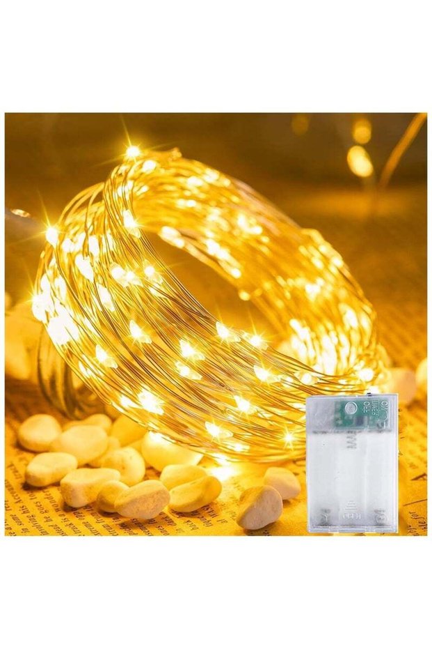 Chocisong 50LEDs Ramadan Fairy Lights, 5M Fairy Lights, Silver Wire, Battery Operated, 2 Modes, for