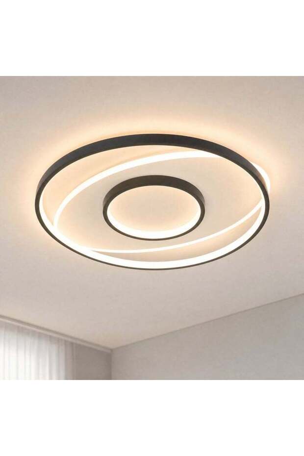 YATAI LIGHTING Ceiling Light, 59W Dimmable LED Ceiling Light with Remote Control, 3-CCT 3000K 4500K