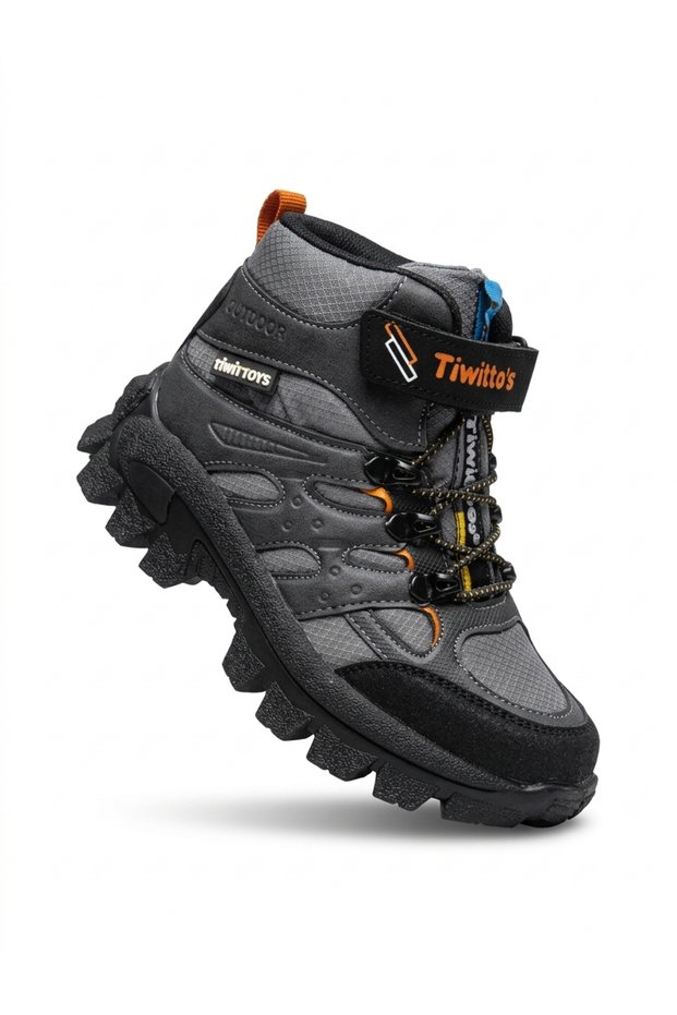 Twittoys 3637 Smoked Cold-Proof Warm Lined Comfortable Boys' Boots