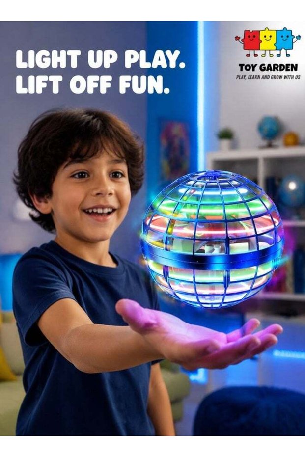 Flying Ball Toys Nebula Orb Globe Shape Magic Controller Mini Drone RGB 360 Lights