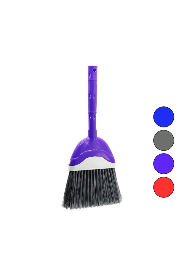 Joker Colorful Plastic Broom No 2 with Extension Handle 40 Pack