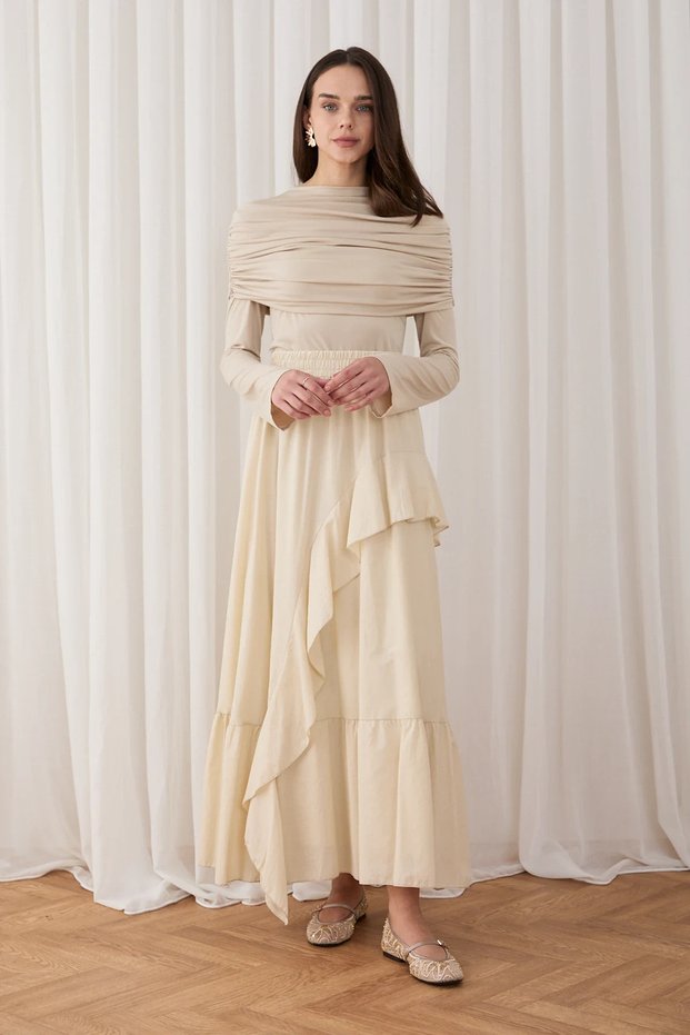Voile Layered Skirt 32-2848