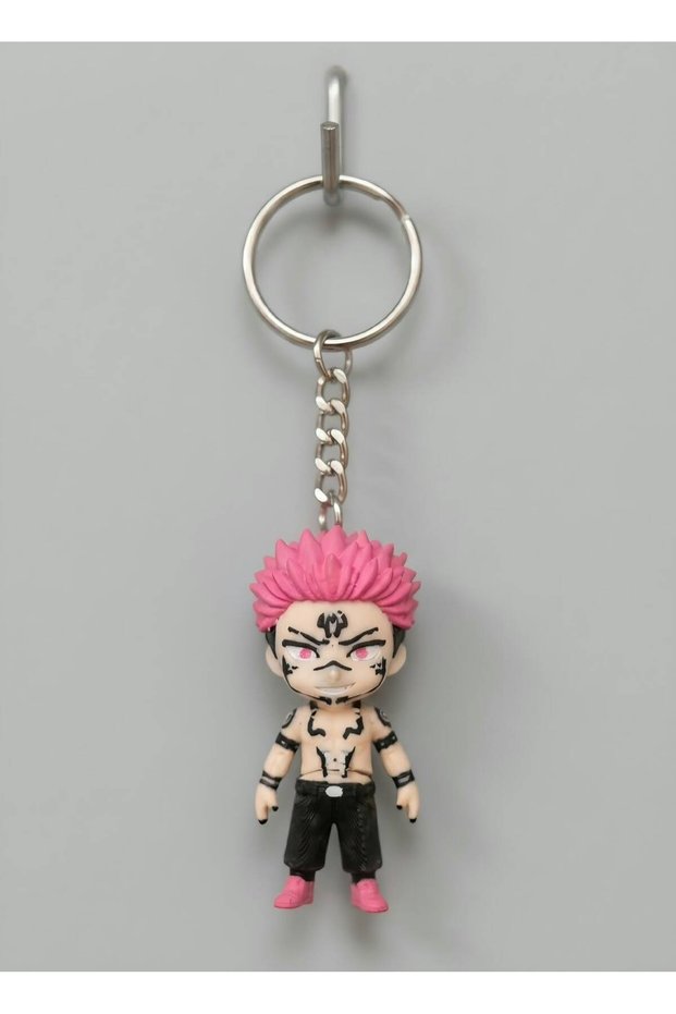 Anime Jujutsu Kaisen Ryomen Sukuna Character Keychain