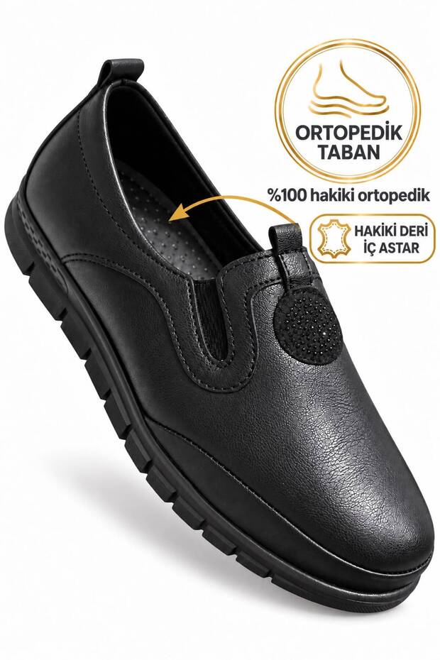 Genuine Orthopedic Sole Mother's Shoes Daily Comfortable Shoes Ballerina Women's Winter Shoes