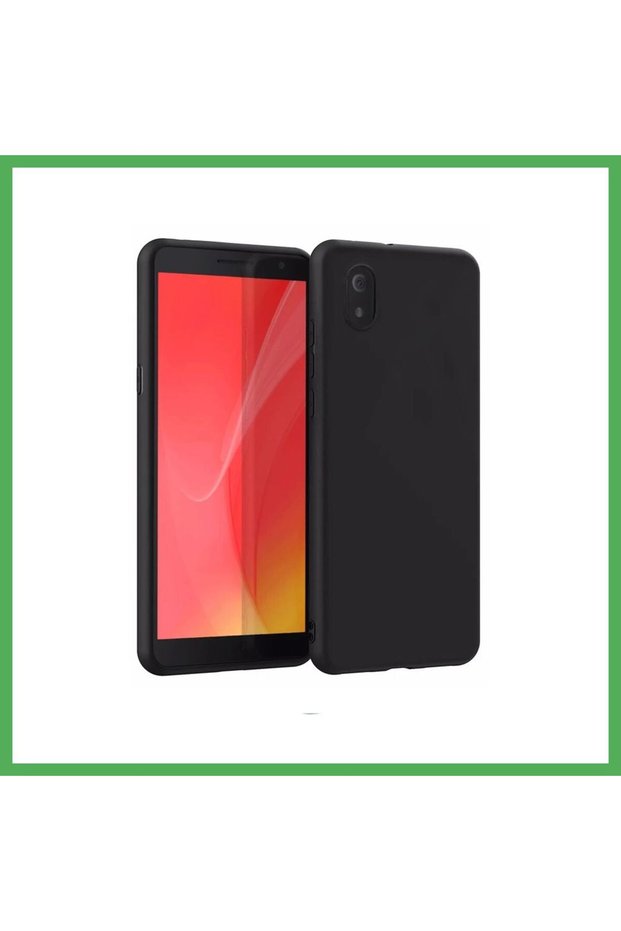 حافظة متوافقة مع TCL L7 من السيليكون الأول - أسود BEZOSS