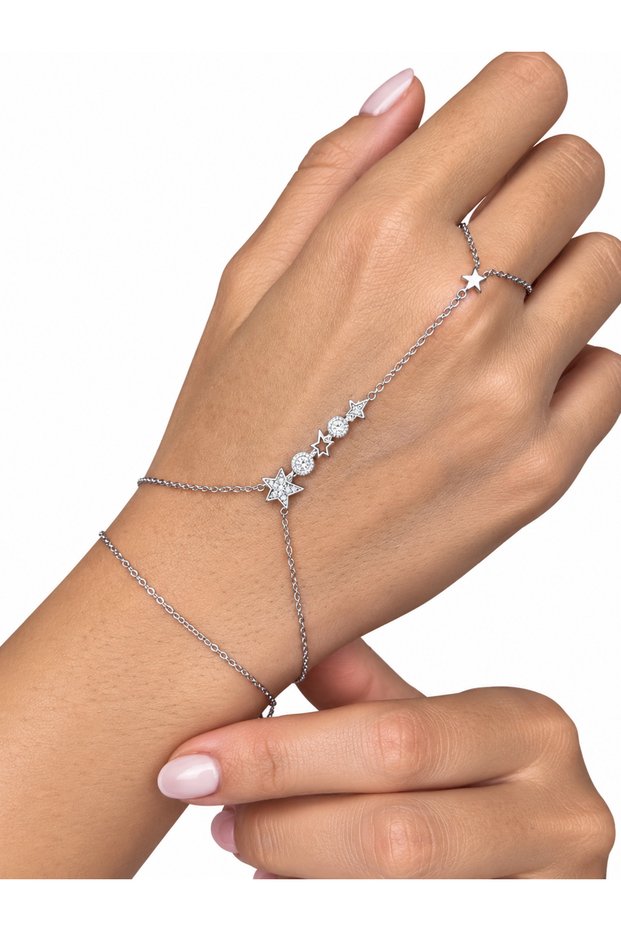 Stylish Geometric Star Detailed Stylish Shahmeran