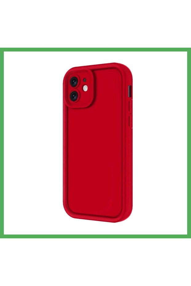 iPhone 11 Compatible Case Viera Silicone - Red Bezoss