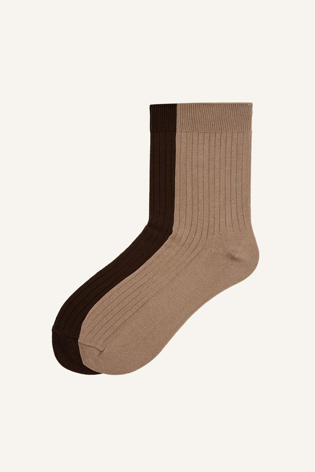 Women's 2-Pack Long Socks I2887Axns