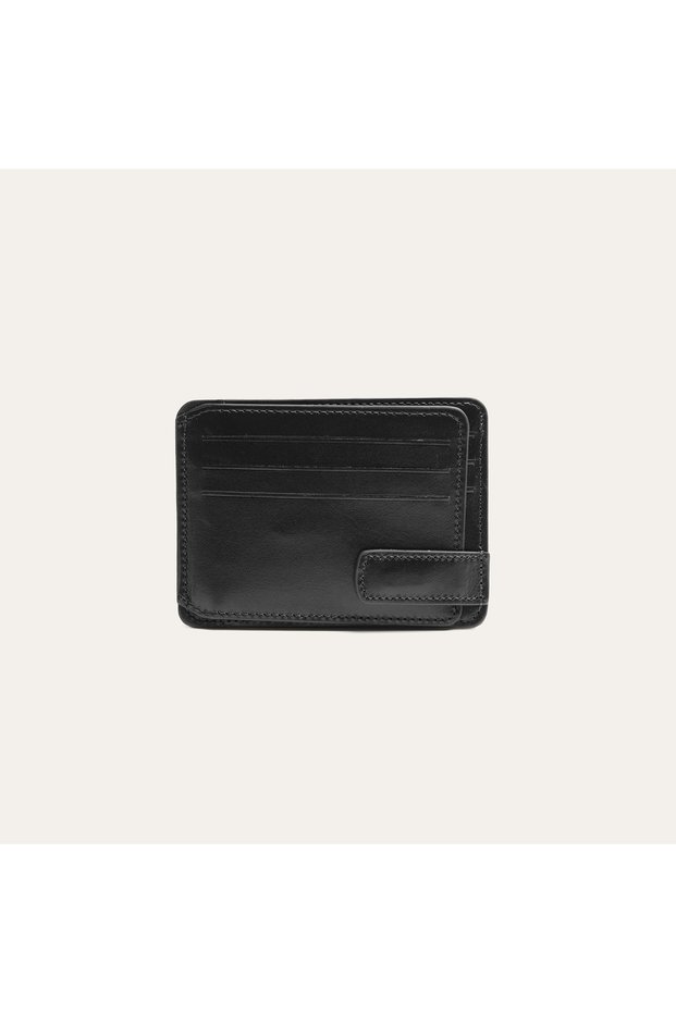 Men's Black Leather Wallet