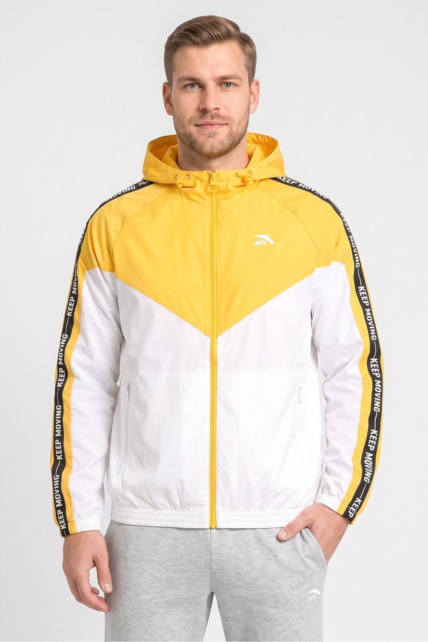 Men Sportswear Fit Training Jacket, Multicolor