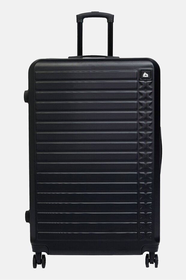 33 Inch Hard Shell Check In Spinner Luggage, Black