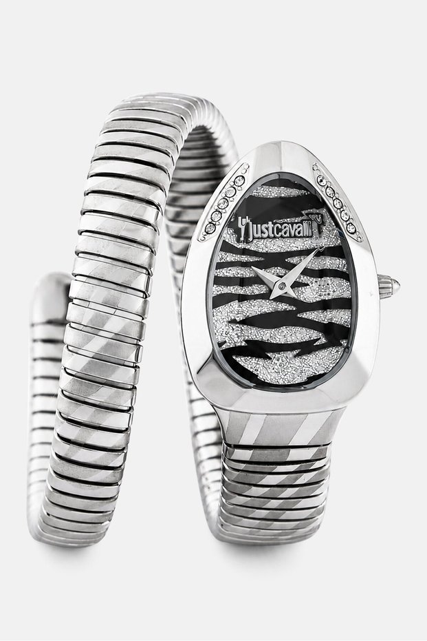 Women JC1L225M0025 Quartz Stainless Steel Watch 22 mm, Silver