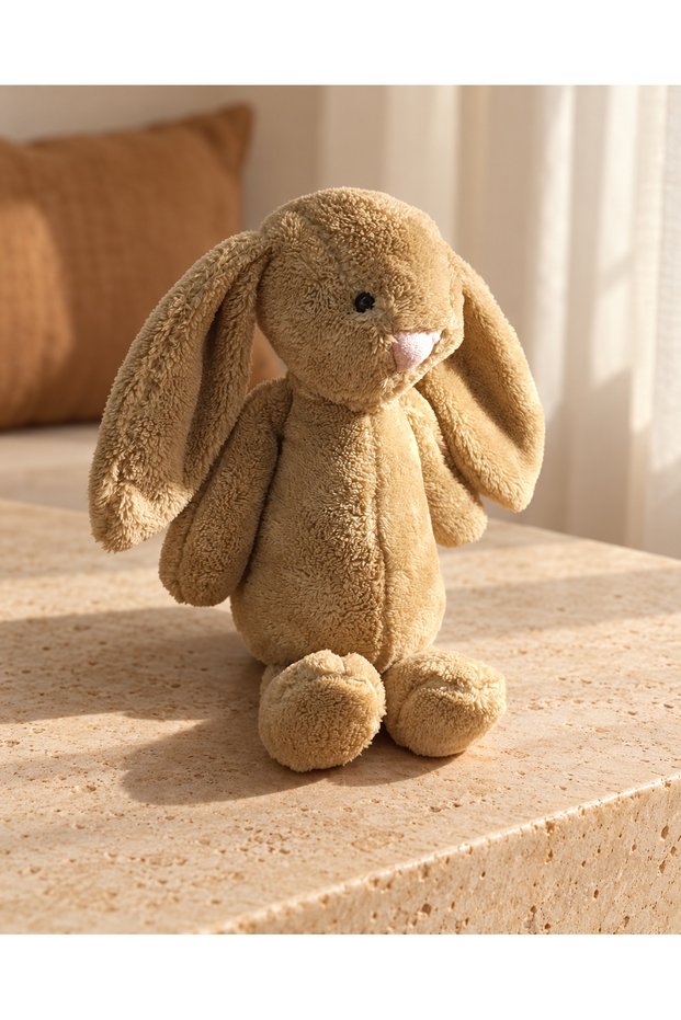 Rabbit Plush Companion Brown