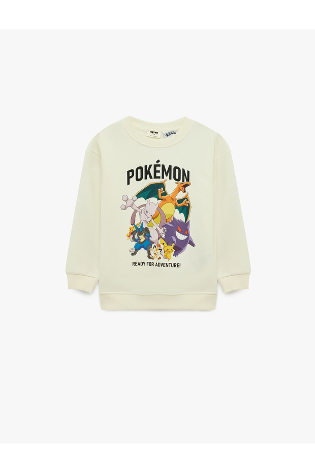 Pokemon Printed Hooded Long Sleeve Licensed Sweatshirt