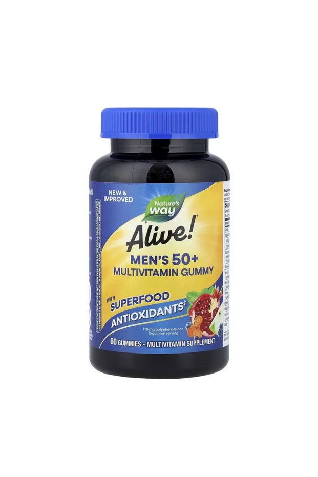 Alive Mens 50+ Gummy Vitamin 60S