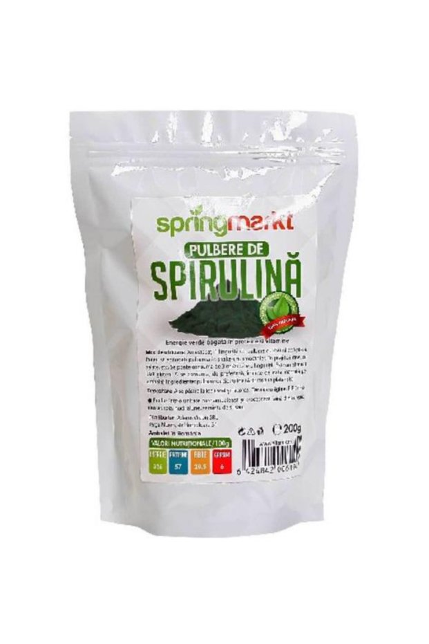 Pulbere de Spirulina Springmarkt, 200 g