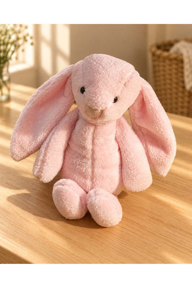 Rabbit Plush Companion Pink