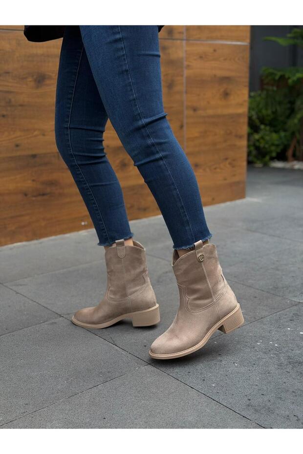 Mink Suede Women's Daily Boots