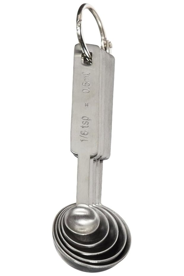 Measuring Spoon Set 5-Piece Stainless Steel Measuring Spoon Set, Multi-Color