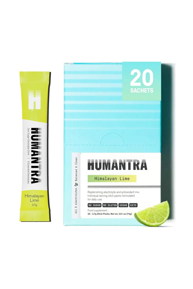 Himalayan Lime Electrolyte Hydration Sticks 90g 20s
