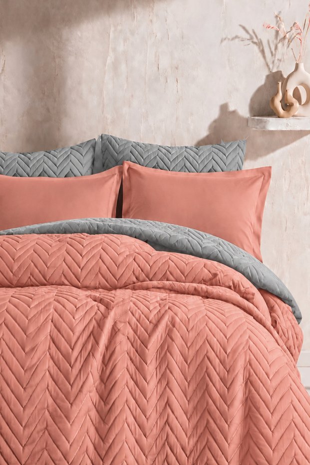 Double-Sided Quilted Single Bedspread Set Somon