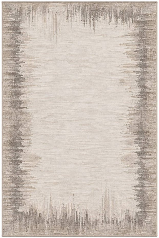 Eta Modern Border Patterned Woven Base Carpet Eta4427