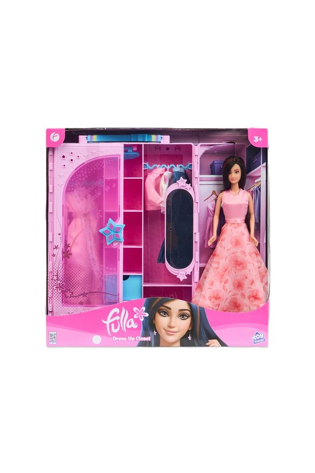 Fashion Doll With Dress-Up Closet Accessories