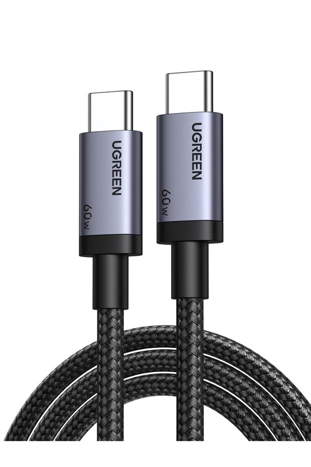 كابل USB-C بطول 2 متر، 60 واط، متوافق مع آيفون 17/16، سامسونج S26 ألترا، ماك بوك