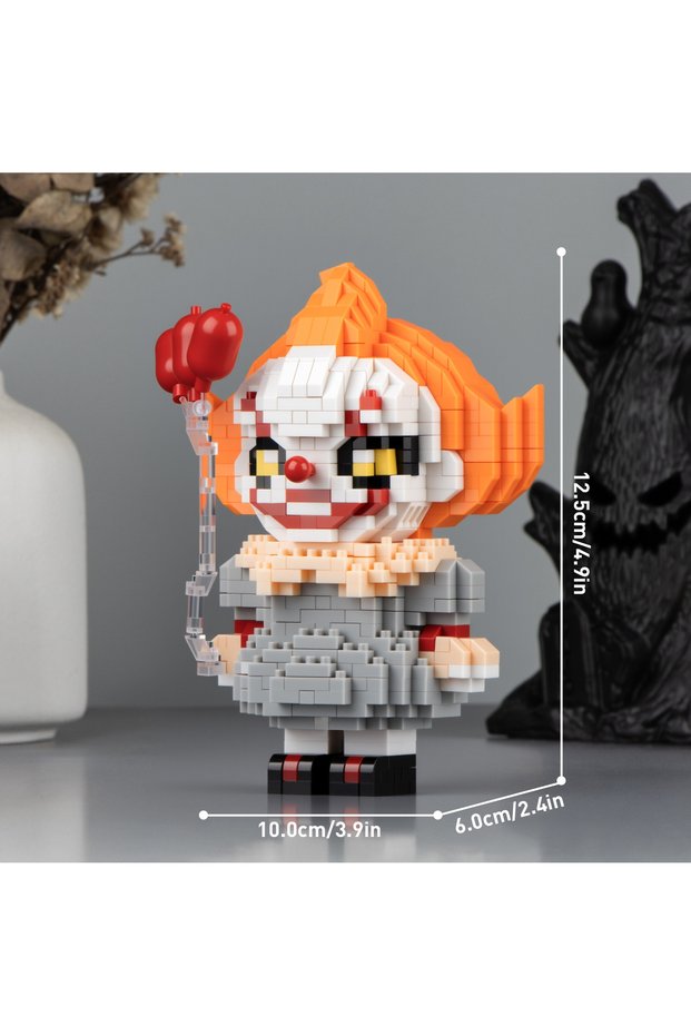 9919 12cm high particle building blocks assembly toys mini desktop ornaments room decoration Hallowe
