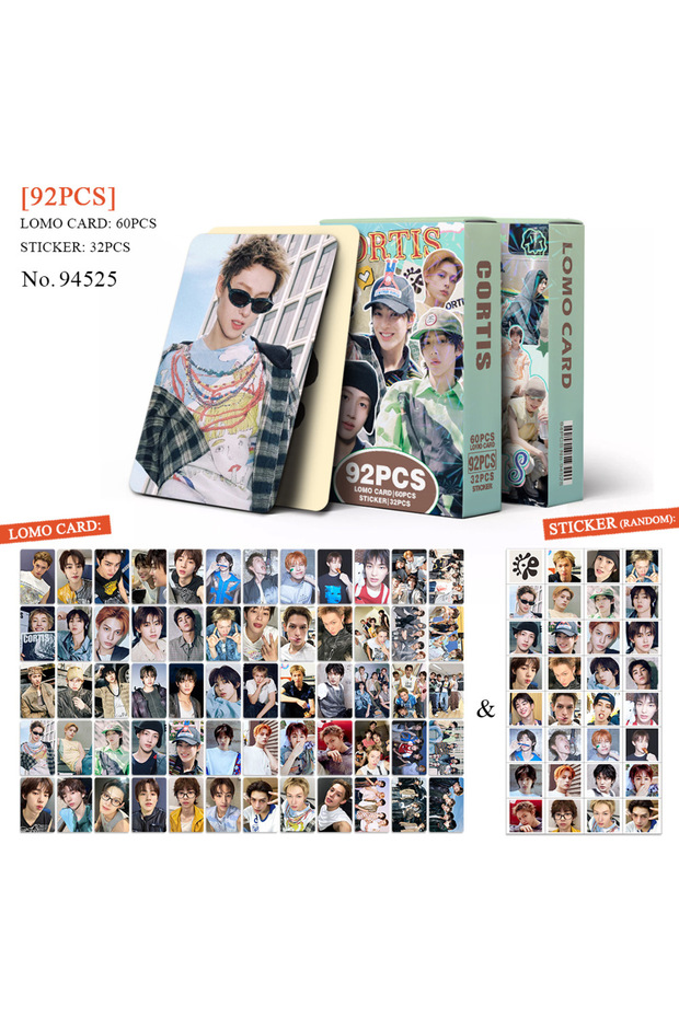 94525 55/92pcs/set CORTIS GREENGREENT POP lomo Star Photocards Photo LOMO Cards Fans Collection Prin